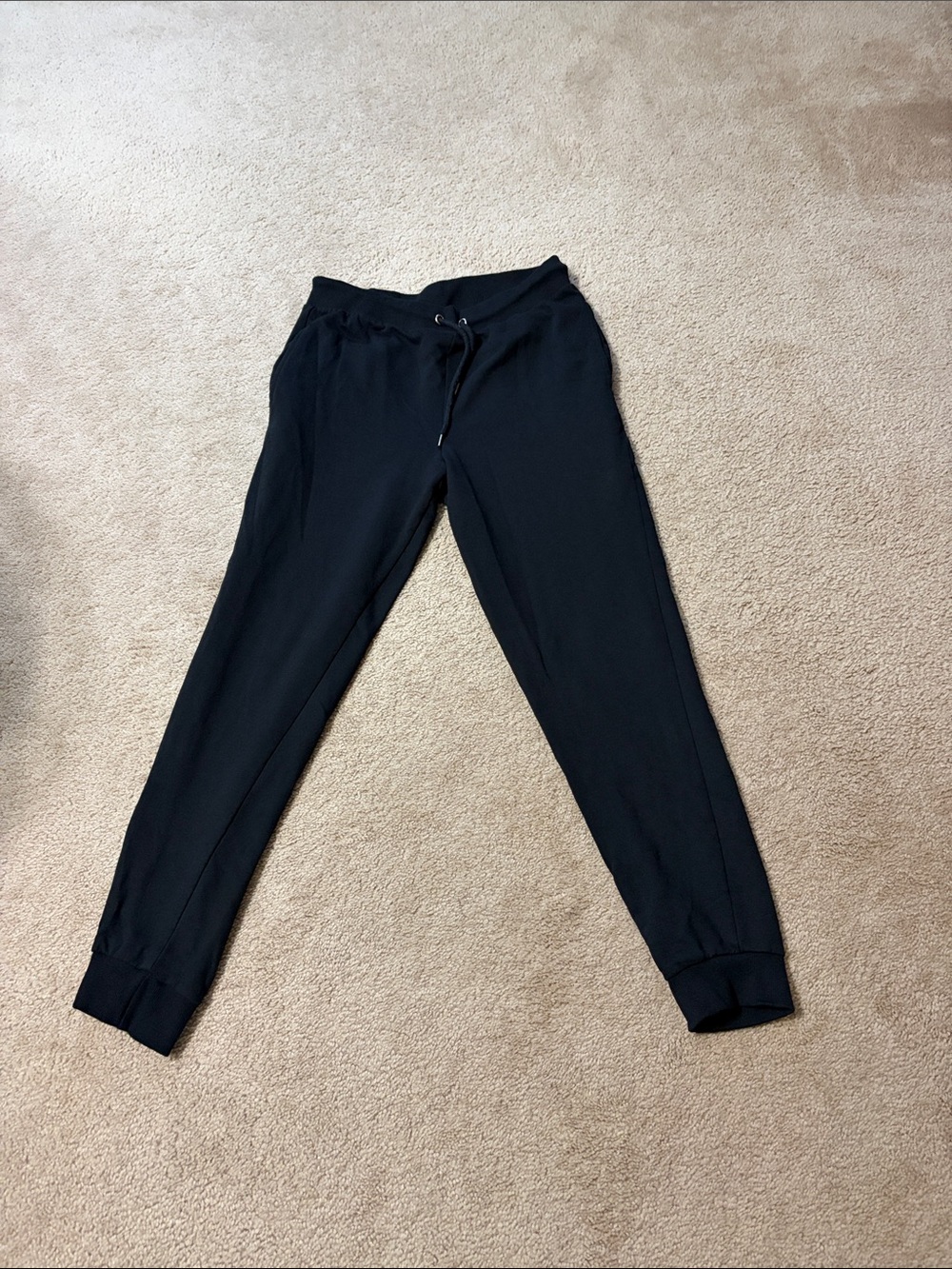 RBX Men's Black Drawstring Jogger Sweatpants